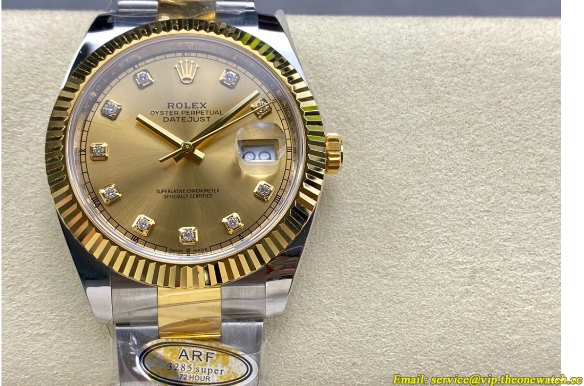 Datejust Oys YG Dia 41mm ARF SS SH3235(Tungsten Heavy 126333 Gold Version) 0516
